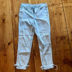 American Eagle High Rise Mom Jeans